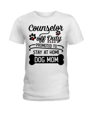 Counselor - Stay at Home Dog Mom Ladies T-Shirt thumbnail