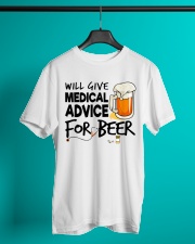Nurse - Medical Advice for Beer Classic T-Shirt lifestyle-mens-crewneck-front-3