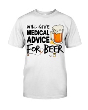 Nurse - Medical Advice for Beer Premium Fit Mens Tee thumbnail