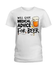 Nurse - Medical Advice for Beer Ladies T-Shirt thumbnail