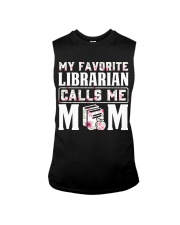 My Favorite Librarian Calls Me Mom Sleeveless Tee thumbnail