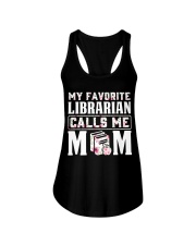 My Favorite Librarian Calls Me Mom Ladies Flowy Tank thumbnail