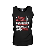 Lineman's Hard Hat And Boots Unisex Tank thumbnail