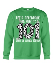 Teacher - 101 Days of School Crewneck Sweatshirt thumbnail