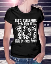 Teacher - 101 Days of School Premium Fit Ladies Tee lifestyle-women-crewneck-front-7