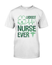 Luckiest Nurse Ever Classic T-Shirt front