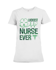 Luckiest Nurse Ever Premium Fit Ladies Tee thumbnail