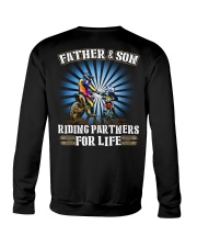 Father and Son - Riding Partners for life Crewneck Sweatshirt thumbnail