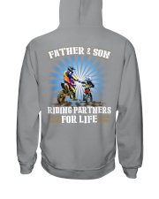 Father and Son - Riding Partners for life Hooded Sweatshirt thumbnail