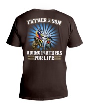 Father and Son - Riding Partners for life V-Neck T-Shirt thumbnail
