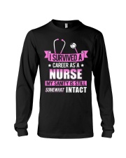 Nurse - Survived Long Sleeve Tee thumbnail