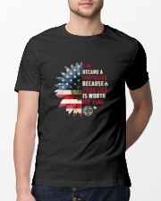 Firefighter - Your Life Is Worth My Time Classic T-Shirt lifestyle-mens-crewneck-front-13