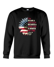 Firefighter - Your Life Is Worth My Time Crewneck Sweatshirt thumbnail