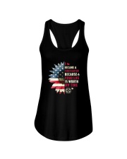 Firefighter - Your Life Is Worth My Time Ladies Flowy Tank thumbnail