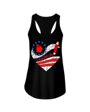 Teacher - Heart Ladies Flowy Tank thumbnail