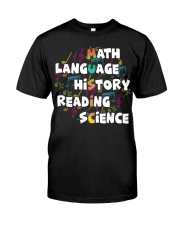 Music Teacher Classic T-Shirt front