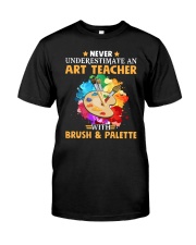 Art Teacher Underestimate Premium Fit Mens Tee thumbnail