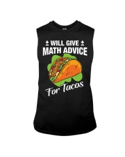 Math Teacher - Math Advice for Tacos Sleeveless Tee thumbnail