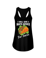 Math Teacher - Math Advice for Tacos Ladies Flowy Tank thumbnail