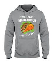 Math Teacher - Math Advice for Tacos Hooded Sweatshirt thumbnail