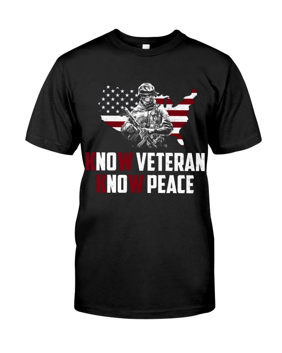 No Veteran No Peace Classic T-Shirt