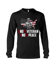 No Veteran No Peace Long Sleeve Tee thumbnail