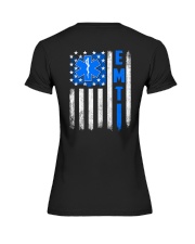 EMT - Flag Premium Fit Ladies Tee thumbnail