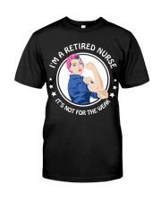 Retired nurse - not for weak Premium Fit Mens Tee thumbnail