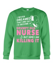Grumpy Old Nurse Crewneck Sweatshirt thumbnail