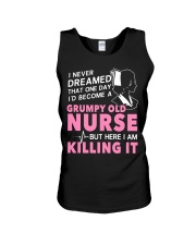 Grumpy Old Nurse Unisex Tank thumbnail