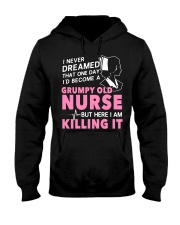 Grumpy Old Nurse Hooded Sweatshirt thumbnail