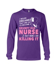 Grumpy Old Nurse Long Sleeve Tee thumbnail
