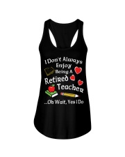 Retired Teacher - Enjoy Ladies Flowy Tank thumbnail