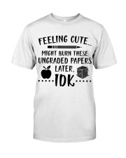 Teacher - Ungraded Papers Premium Fit Mens Tee thumbnail