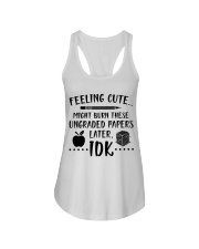 Teacher - Ungraded Papers Ladies Flowy Tank thumbnail