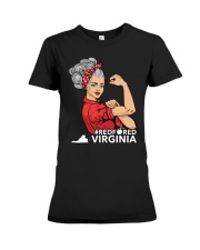 Teacher Strong - Virginia Premium Fit Ladies Tee thumbnail