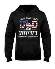 Veteran Dad Rock Them Both Hooded Sweatshirt thumbnail