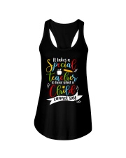 Special teacher hear a child can't say Ladies Flowy Tank thumbnail