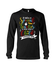 Special teacher hear a child can't say Long Sleeve Tee thumbnail