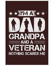 Veteran - Dad and Grandpa - Nothing Scares me 11x17 Poster thumbnail