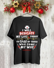 Nurse Will Dedicate Classic T-Shirt lifestyle-holiday-crewneck-front-2