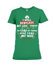 Nurse Will Dedicate Premium Fit Ladies Tee thumbnail