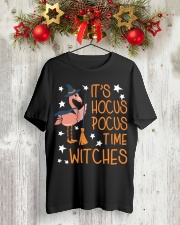 Teacher - It's Hocus Pocus Time Witches Classic T-Shirt lifestyle-holiday-crewneck-front-2
