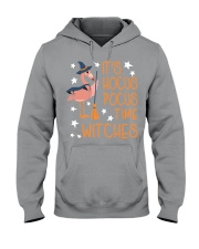 Teacher - It's Hocus Pocus Time Witches Hooded Sweatshirt thumbnail