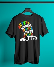 Born to stand out Classic T-Shirt lifestyle-mens-crewneck-front-3