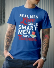 Smart Men Love Teachers Classic T-Shirt lifestyle-mens-crewneck-front-6