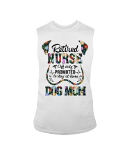 Retired Nurse - Off Duty - Dog Mom Sleeveless Tee front