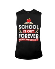 Retired Teacher - School is Out Sleeveless Tee thumbnail