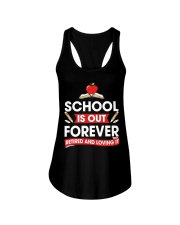 Retired Teacher - School is Out Ladies Flowy Tank thumbnail