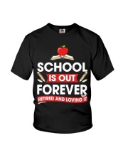 Retired Teacher - School is Out Youth T-Shirt thumbnail